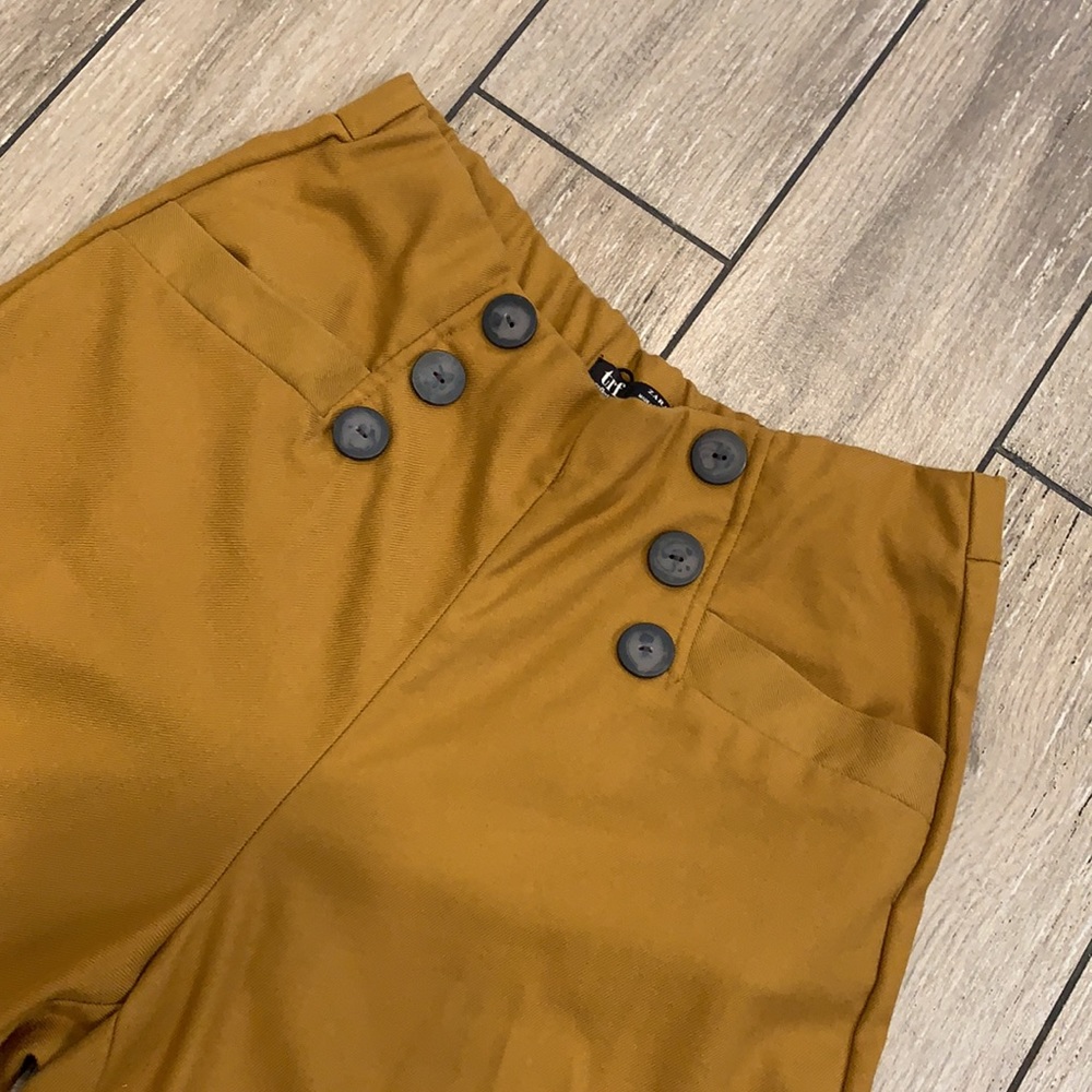 Brown/Gold Zara pants